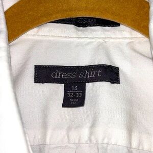 Adult Small White Dress Shirt